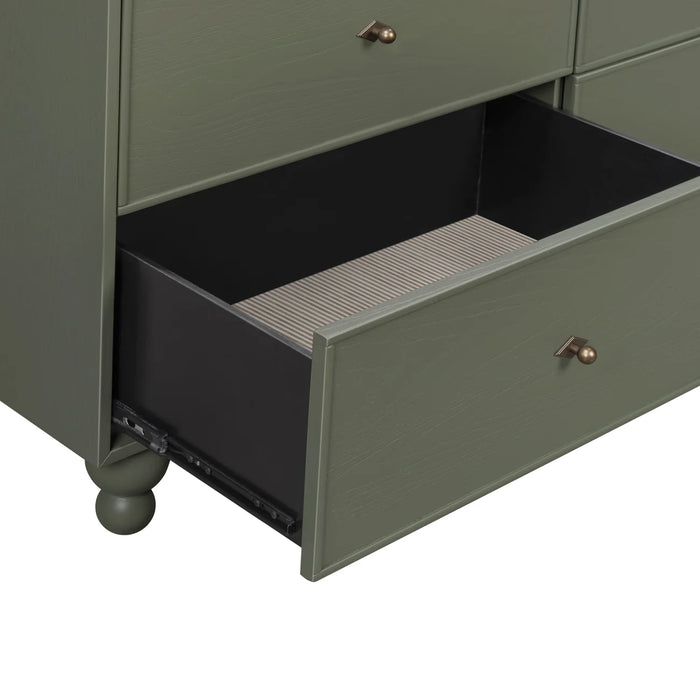 Babyletto Astre 6-Drawer Wide Assembled Dresser (54") by Nate Berkus