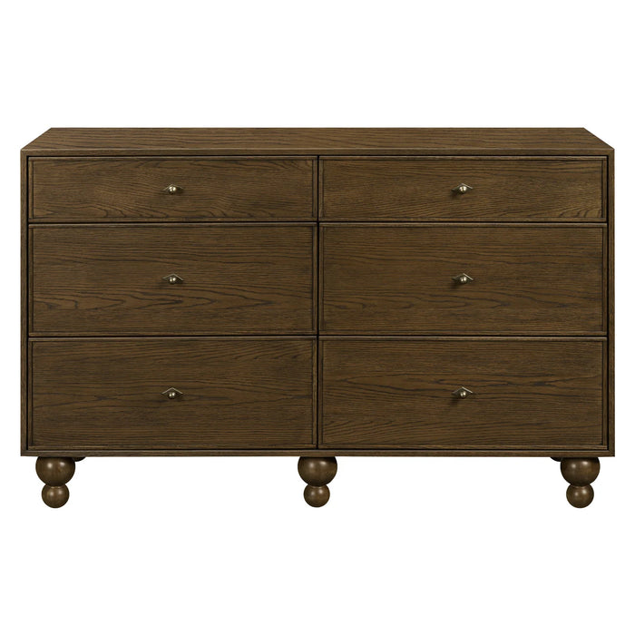 Babyletto Astre 6-Drawer Wide Assembled Dresser (54") by Nate Berkus
