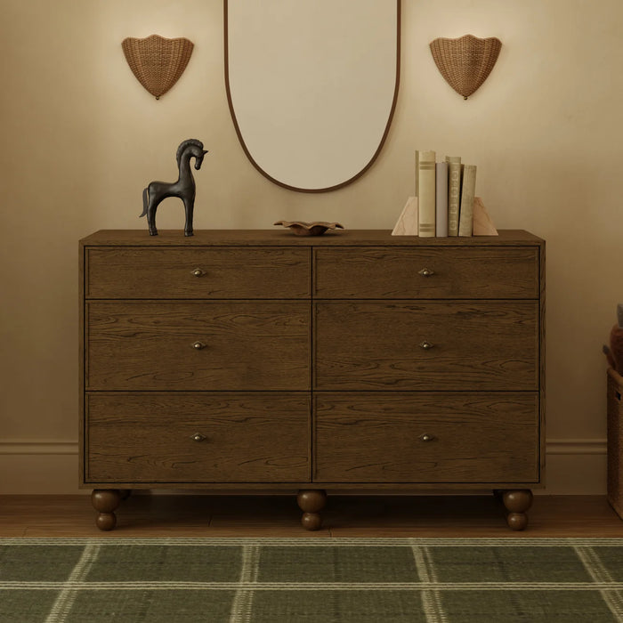 Babyletto Astre 6-Drawer Wide Assembled Dresser (54") by Nate Berkus
