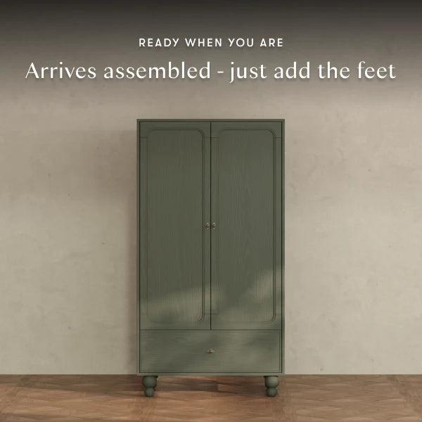 Babyletto Astre Assembled Armoire by Nate Berkus