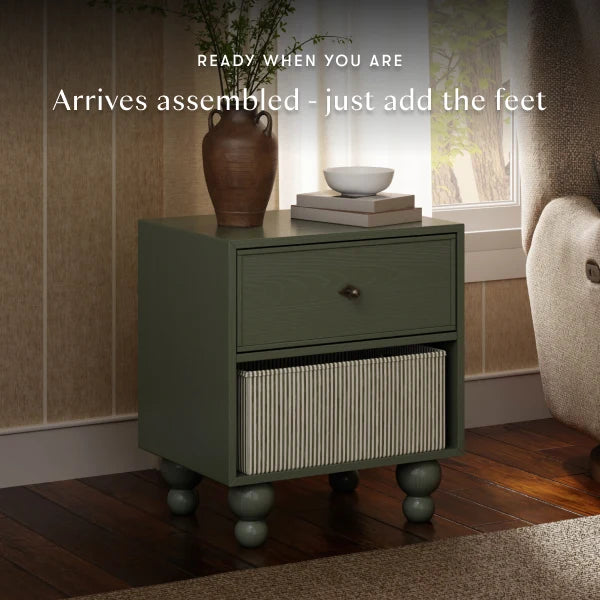Babyletto Astre Assembled Nightstand by Nate Berkus