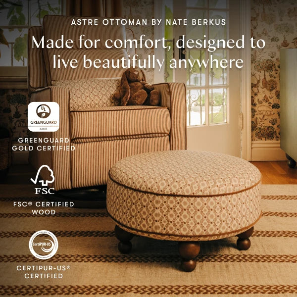 Babyletto Astre Ottoman by Nate Berkus