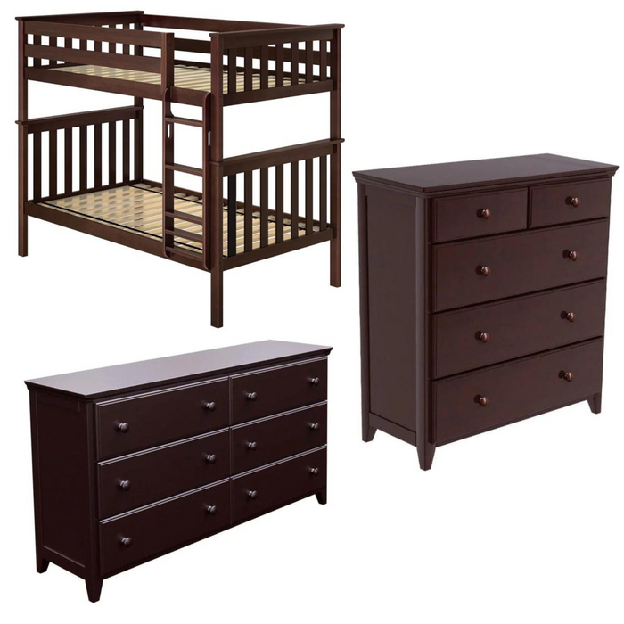 M3 Twin over Twin Bunk Bed Room Group