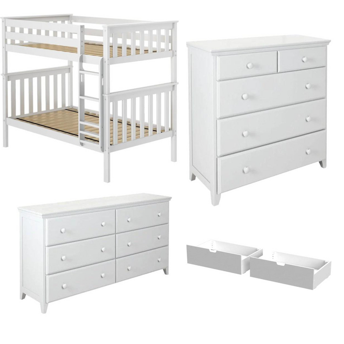 M3 Twin over Twin Bunk Bed Room Group