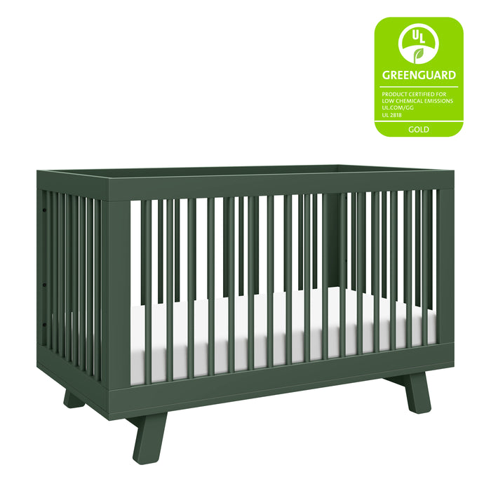 Babyletto Hudson 3-in-1 Convertible Crib with Toddler Bed Conversion Kit