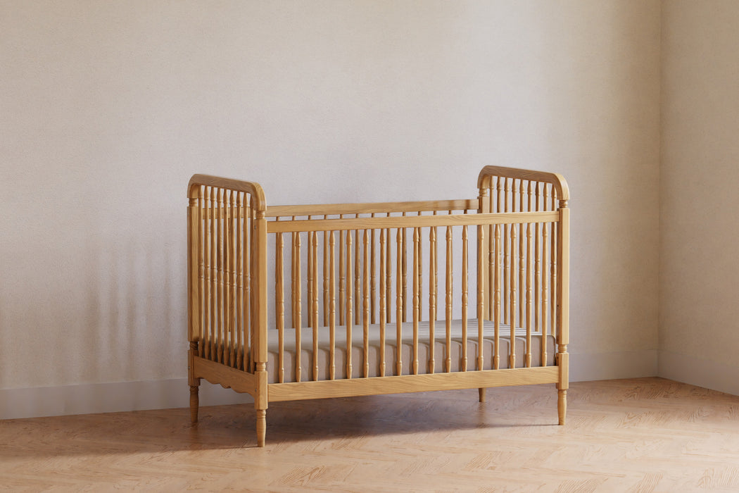 Namesake Liberty 3-in-1 Convertible Spindle Crib with Toddler Bed Conversion