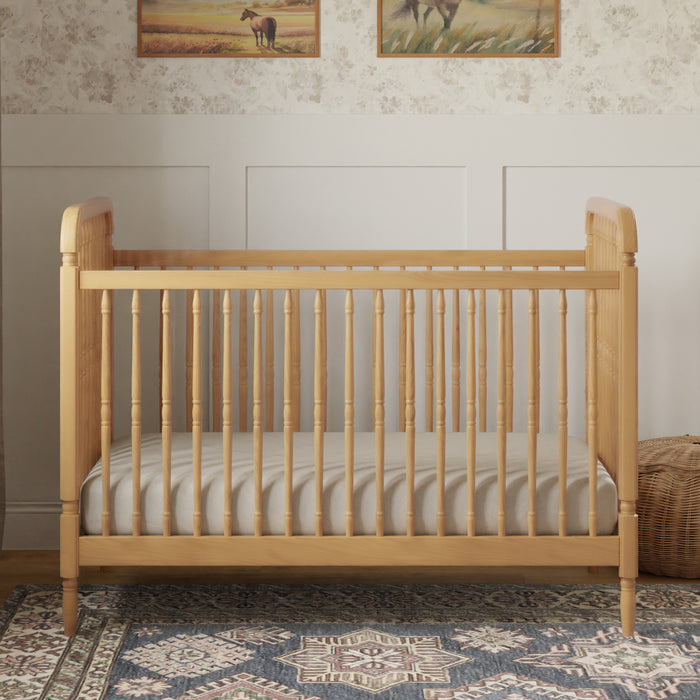 Namesake Liberty 3-in-1 Convertible Spindle Crib with Toddler Bed Conversion