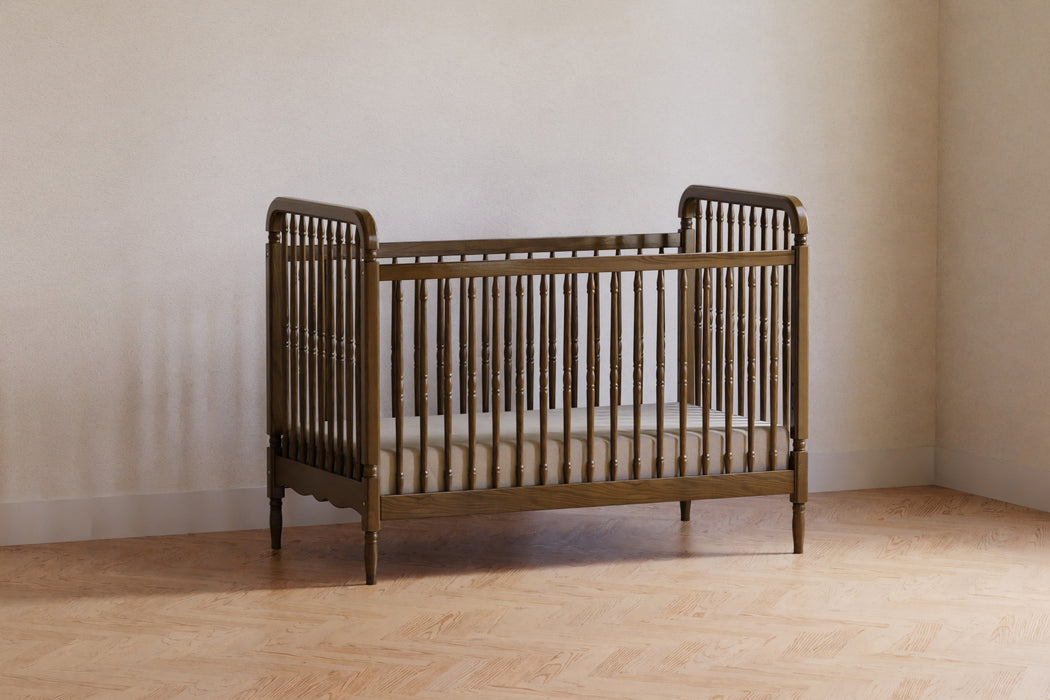 Namesake Liberty 3-in-1 Convertible Spindle Crib with Toddler Bed Conversion