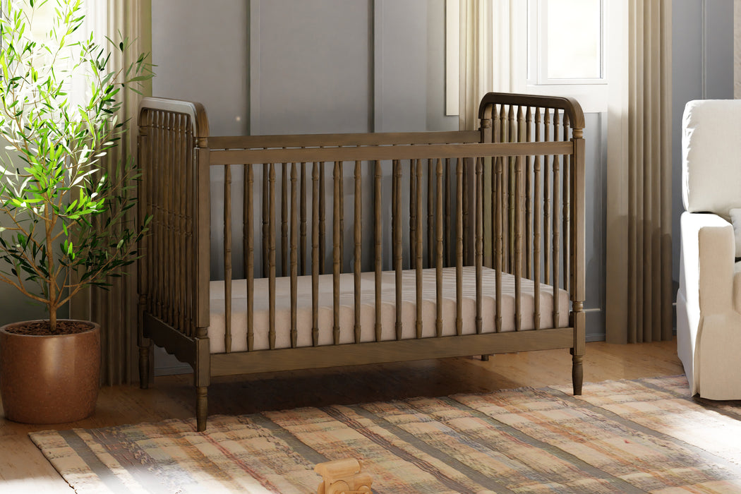 Namesake Liberty 3-in-1 Convertible Spindle Crib with Toddler Bed Conversion