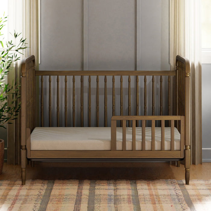 Namesake Liberty 3-in-1 Convertible Spindle Crib with Toddler Bed Conversion