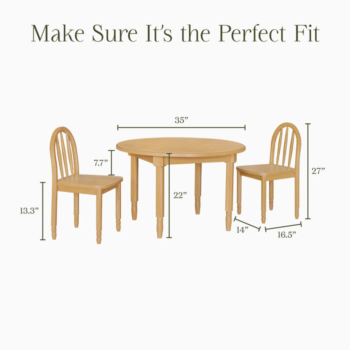 Namesake Liberty Play Table & Spindle Chairs Set