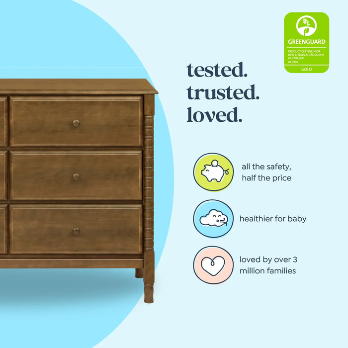 DaVinci Jenny Lind Spindle 6-Drawer Dresser