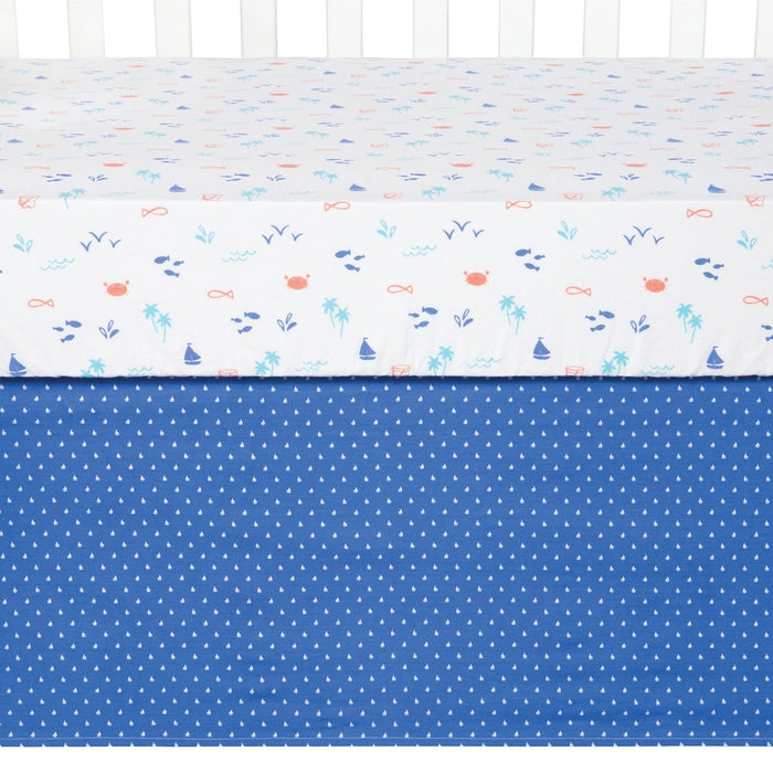 Trend Lab Ocean Pals 3 Piece Crib Bedding/Nursery Set