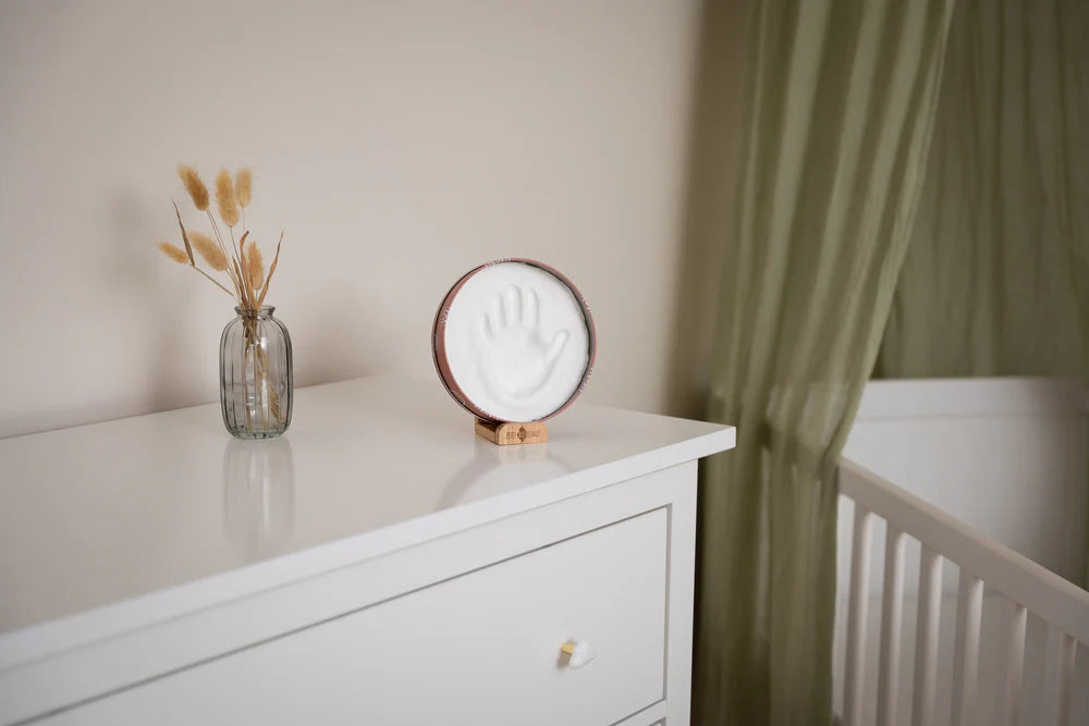 Petit Artichaut Baby Box Round - Rainbow Terracotta