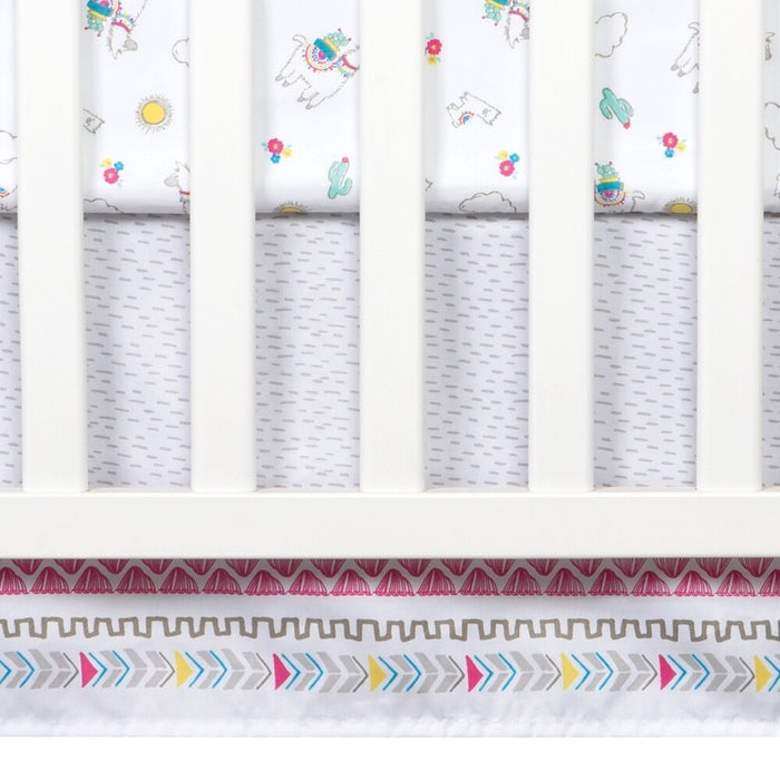 Sammy And Lou Llama Mama 4 Piece Crib Set