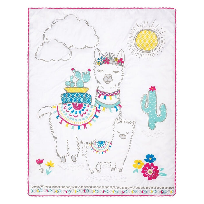 Sammy And Lou Llama Mama 4 Piece Crib Set