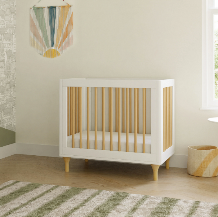 Babyletto 4 in 1 Convertible Mini Crib and Twin Bed with Toddler Bed Conversion Kit