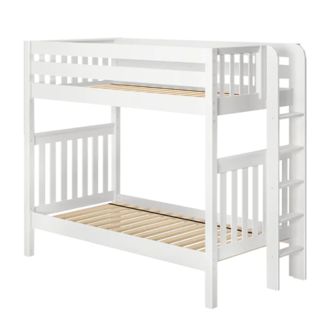 Maxtrix twin over twin high bunkbed (800 Lbs. Rating)