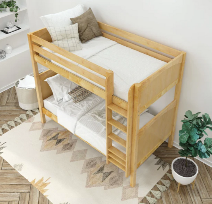 Maxtrix twin over twin high bunkbed (800 Lbs. Rating)