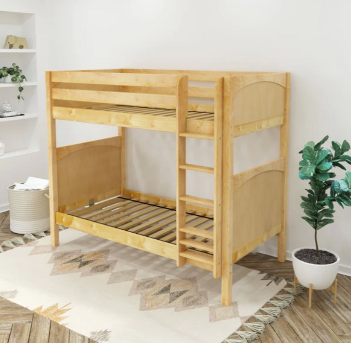 Maxtrix twin over twin high bunkbed (800 Lbs. Rating)