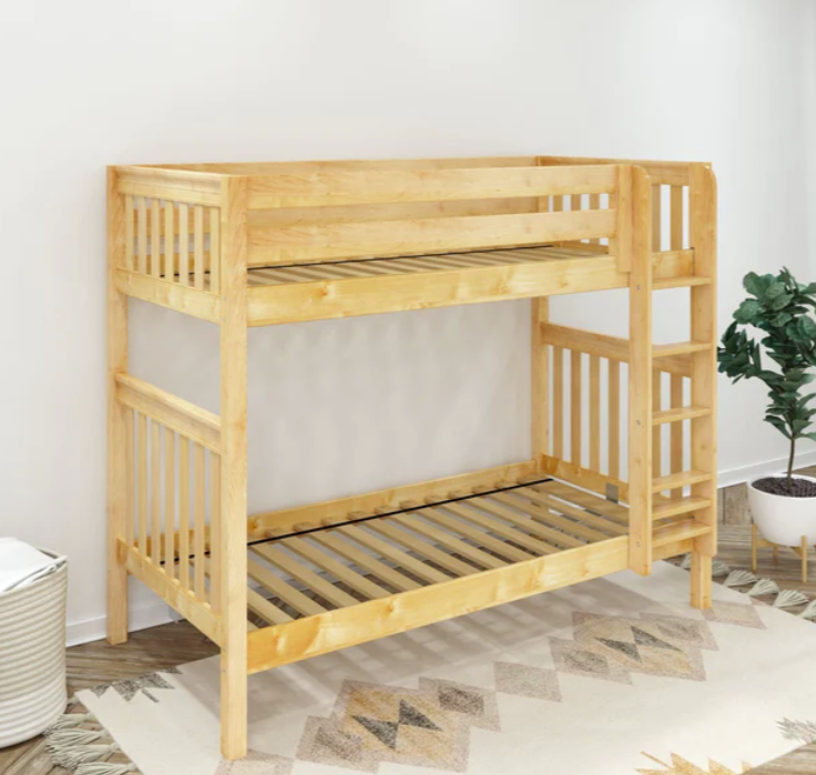 Maxtrix twin over twin high bunkbed (800 Lbs. Rating)