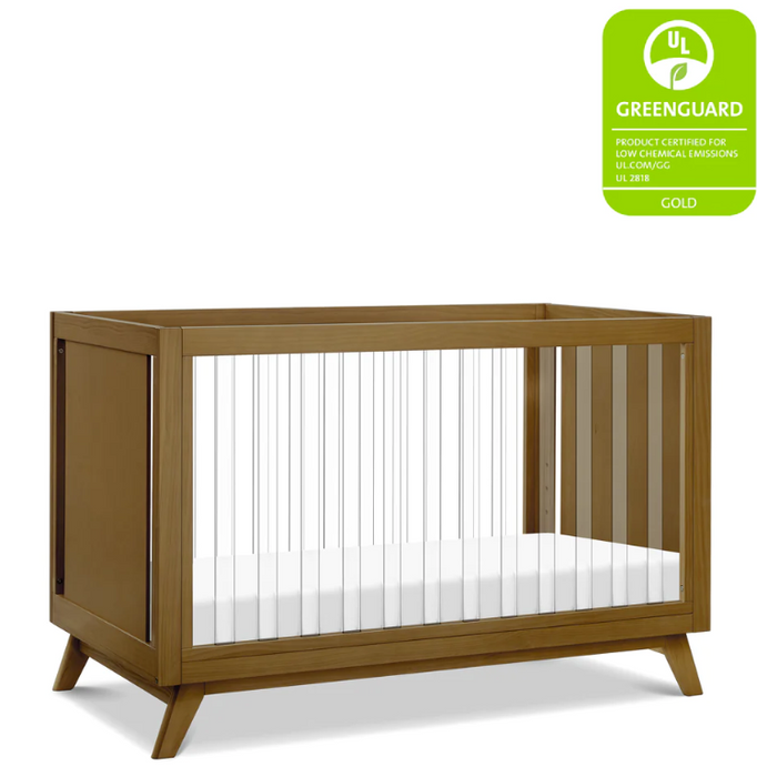 Otto 3 in 1 Convertible Crib Acrylic Slats Molly Monkey