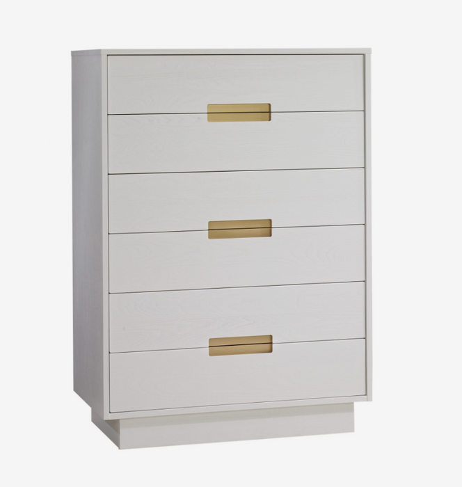 Natart Como 6 Drawer Tall Chest