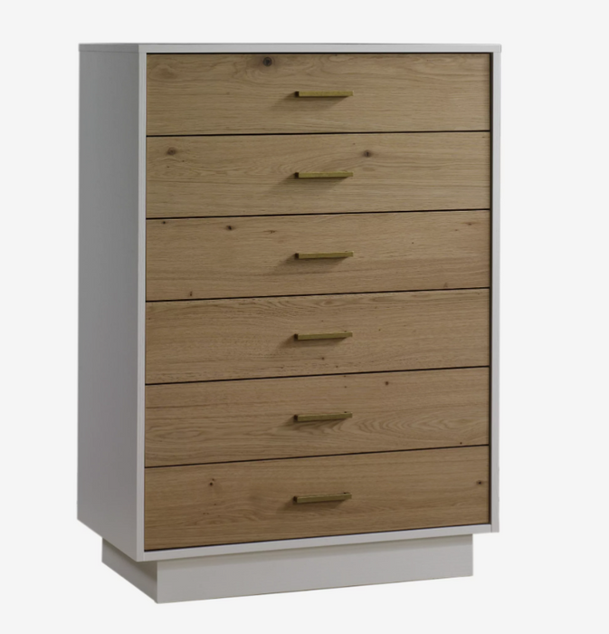 Natart Como Naturale 6 Drawer Tall Chest