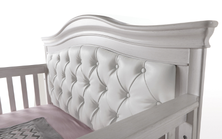 Pali Diamante Forever Crib in Vintage White