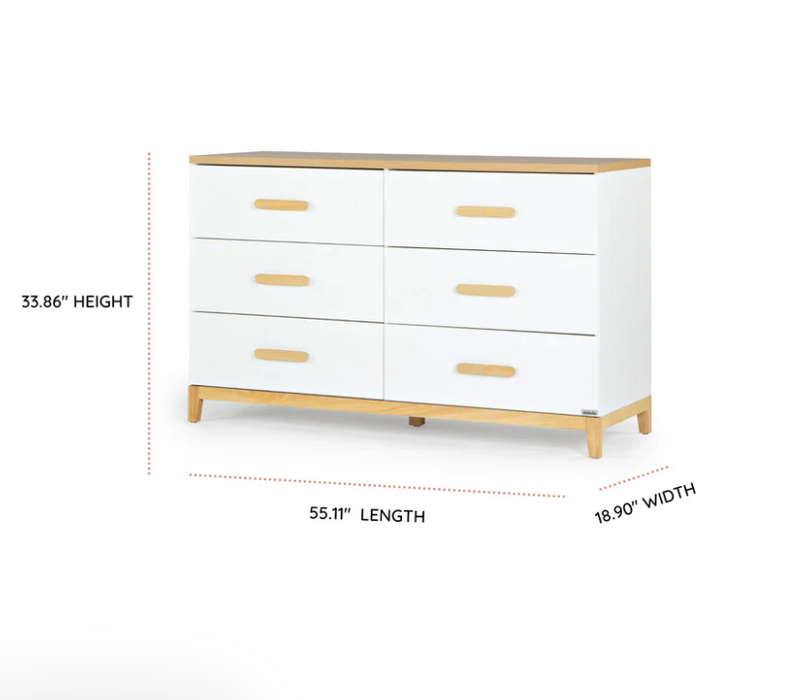 dadada LaLa Big 6-drawer Dresser