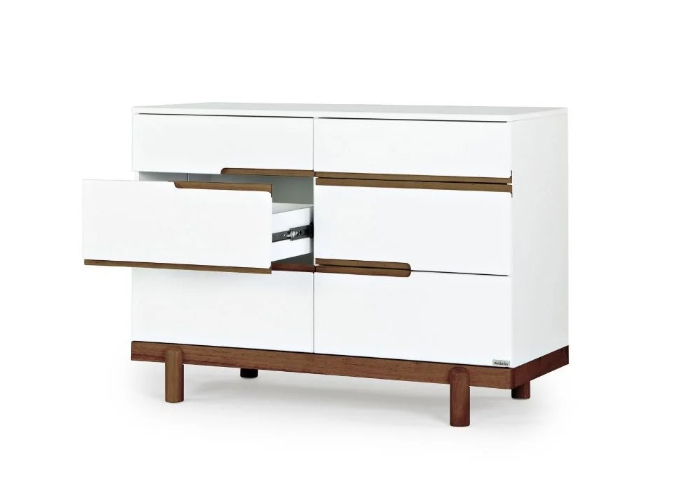 dadada Bliss 6-Drawer Nursery Dresser