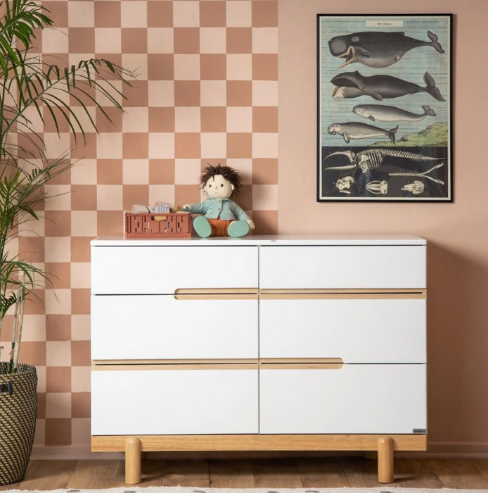 dadada Bliss 6-Drawer Nursery Dresser