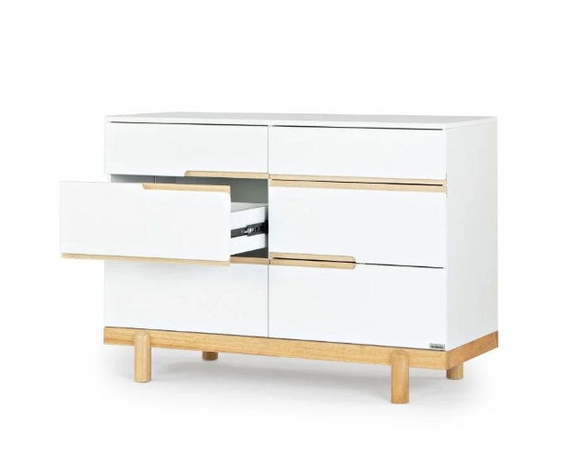 dadada Bliss 6-Drawer Nursery Dresser