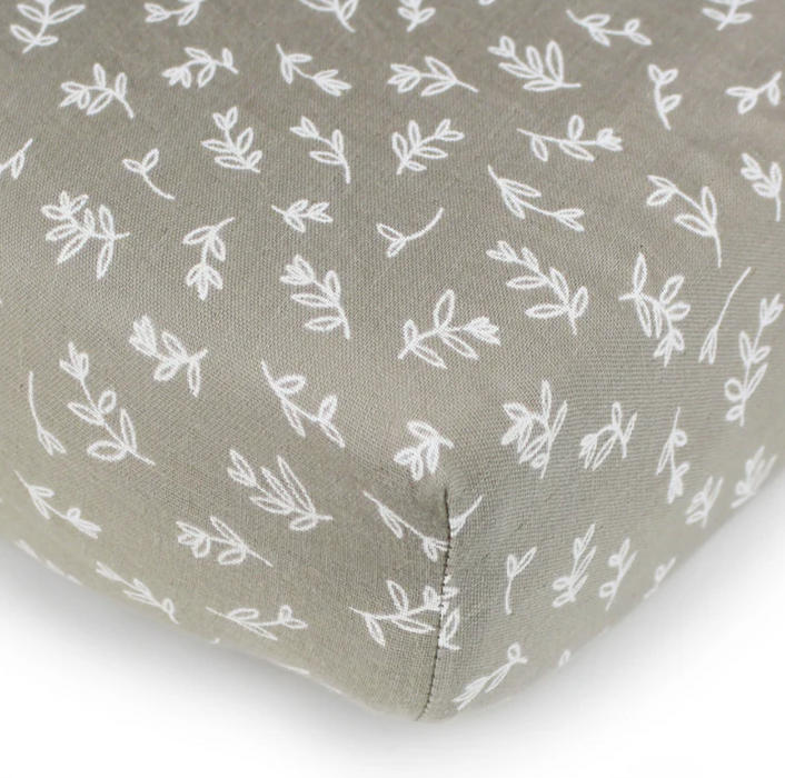 L'oved Baby Organic Muslin Crib Sheet