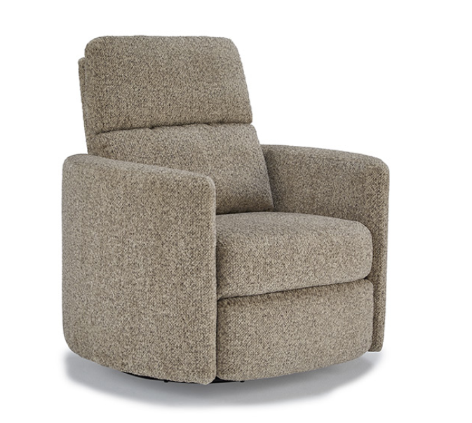 Best Chairs CORLLINI Swivel Barrel Recliner