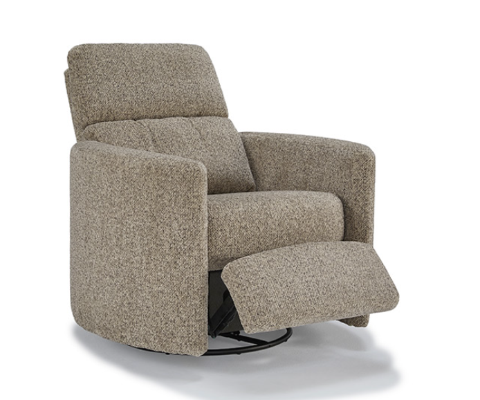 Best Chairs CORLLINI Swivel Barrel Recliner