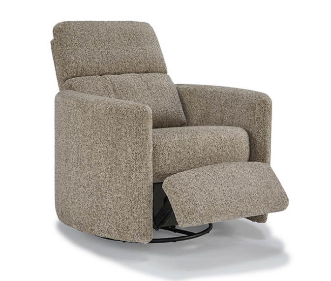 Best Chairs CORLLINI Swivel Barrel Recliner