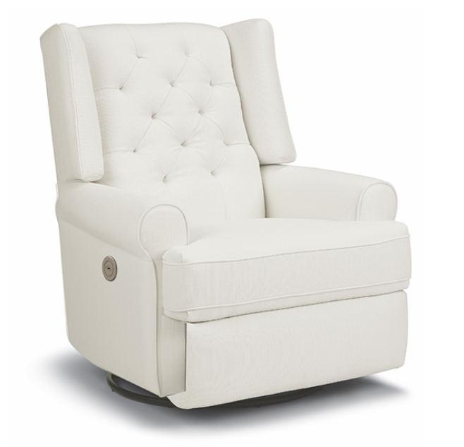 Best Chairs KENDRA Swivel Glider Recliner