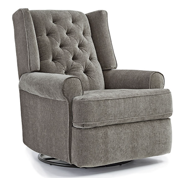 Best Chairs KENDRA Swivel Glider Recliner