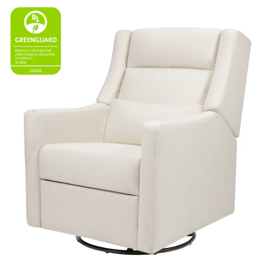 Babyletto Kiwi Plus Power Recliner and Swivel Glider with Power Adjustable Headrest and USB Port