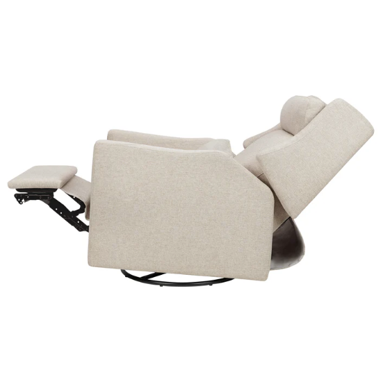 Babyletto Kiwi Plus Power Recliner and Swivel Glider with Power Adjustable Headrest and USB Port