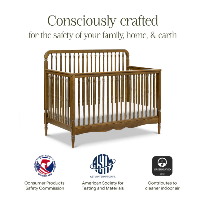 Namesake Liberty 4-in-1 Convertible Spindle Crib