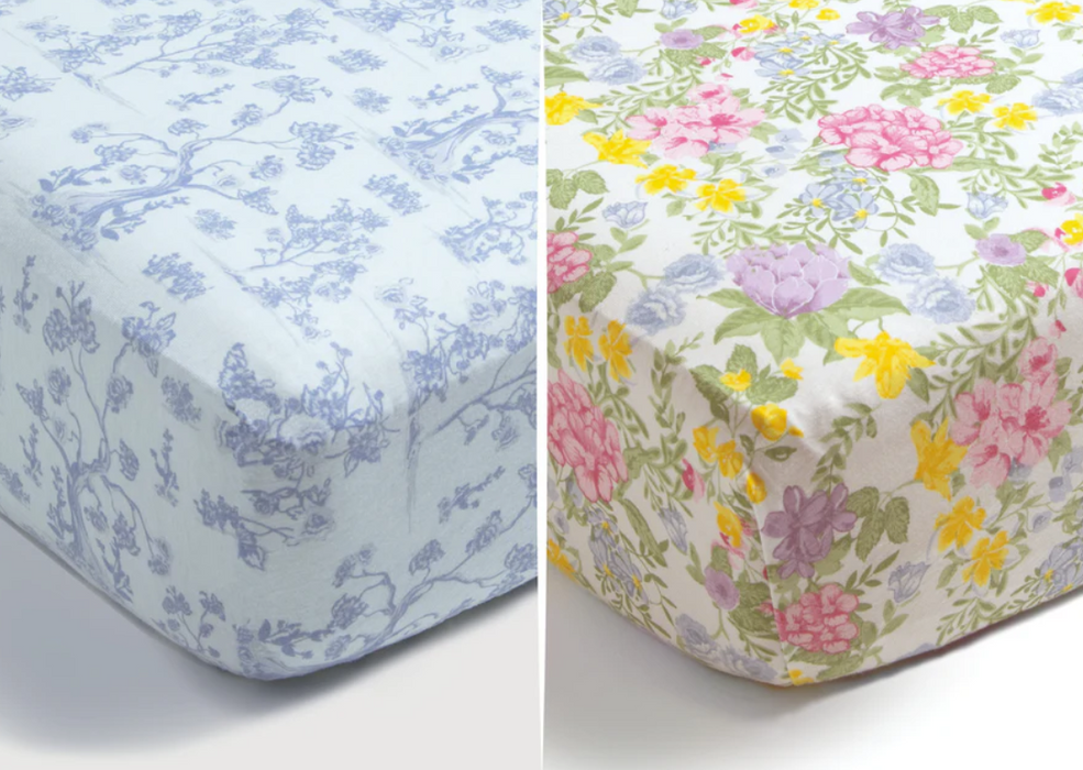 Storybook Fairytale Fitted Crib Sheets - 2 Pack