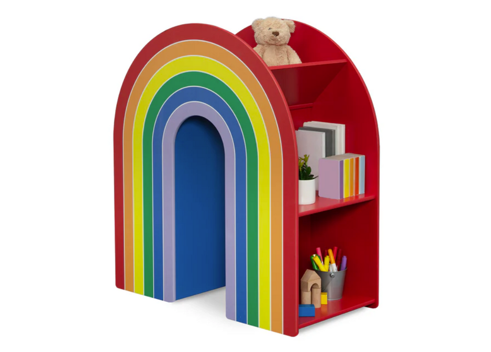 Clearance! Delta Children Rainbow Bookcase