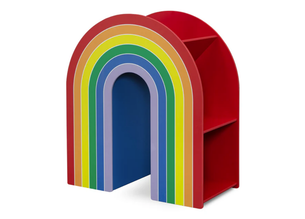Delta Children Rainbow Bookcase