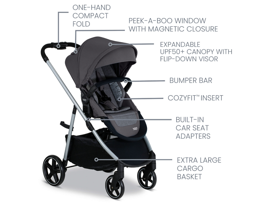 Britax Willow® Grove® SC Travel System – 6 Ways to Stroll Sale Ends 2/22!