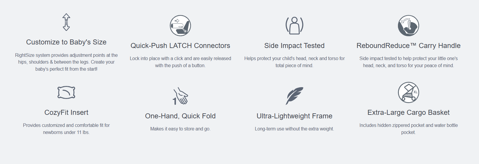 Britax Willow® Grove® SC Travel System – 6 Ways to Stroll Sale Ends 2/22!