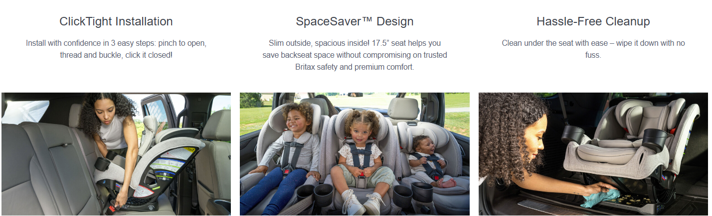 Britax One4Life® Slim ClickTight® All-in-One – Car Seat & Booster Combo Sale Ends 2/22!