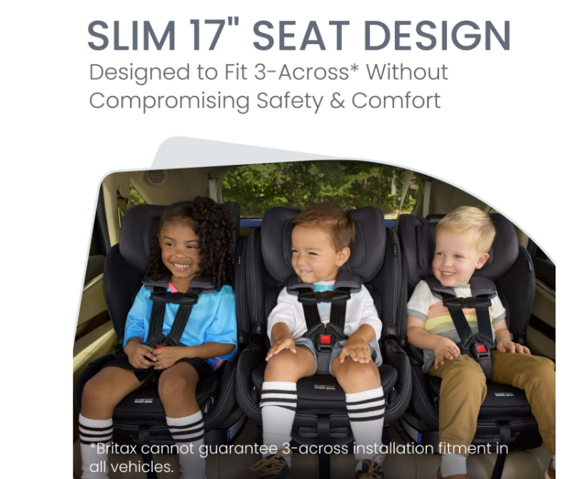 Britax Poplar® S Convertible Car Seat - Slim 17" Design