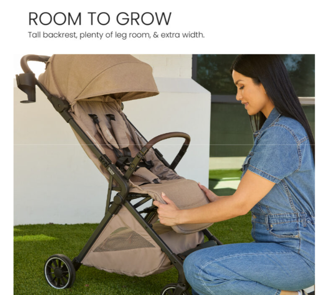 Britax Juniper™+ Compact Stroller With Cup Holder and Carry Strap